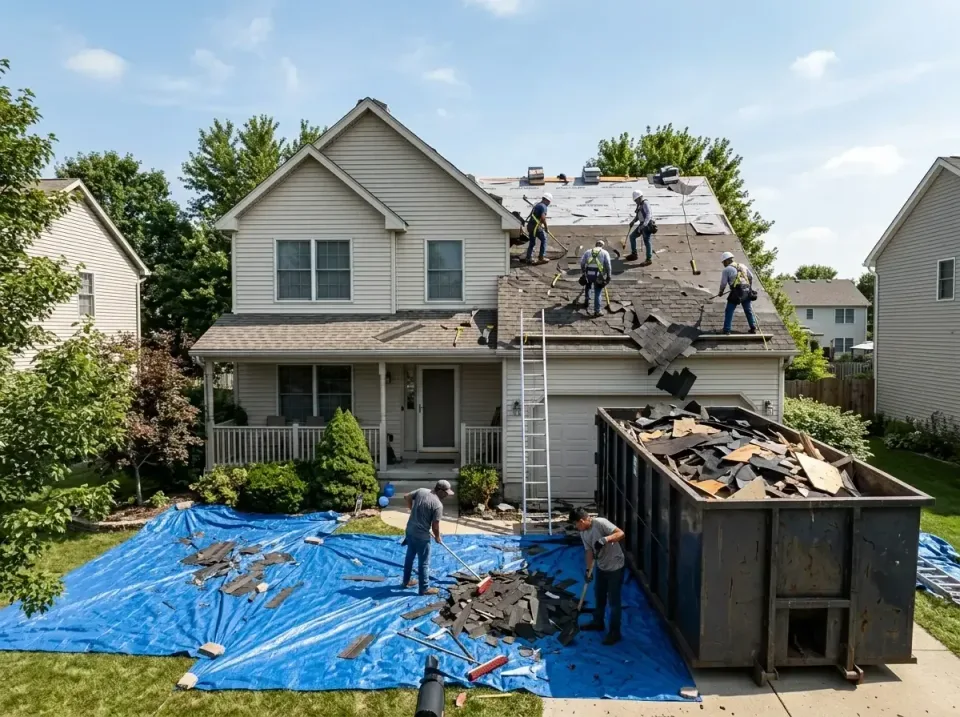 roof-replacement-debris-remova-004 — frequently asked questions, Cheapest Dumpster Rentals in Tuscumbia, AL